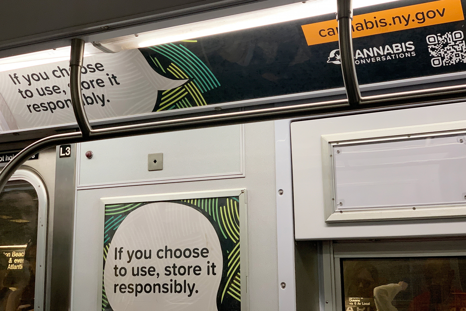 cannabis ny conversation subway