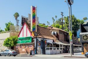 LOS ANGELES, CA - AUGUST 15: A view of the Rainbow Room Bar & Grill night club in West Hollywood on August 15, 2014 in Los Angeles, California.  (Photo by AaronP/Bauer-Griffin/GC Images)