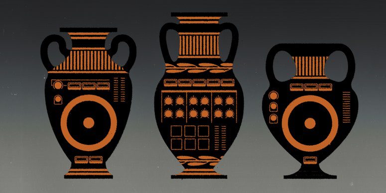 Image may contain: Pottery, Jar, and Urn