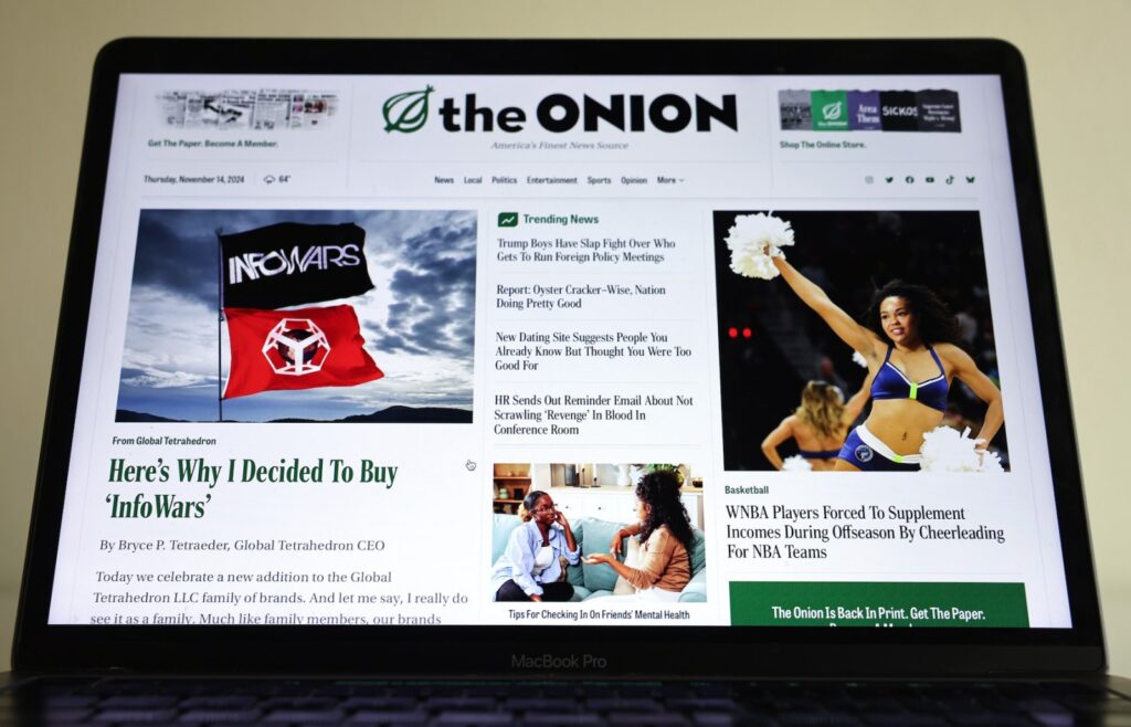 The Onion and Tim Heidecker’s InfoWars Takeover Delayed by Texas Court