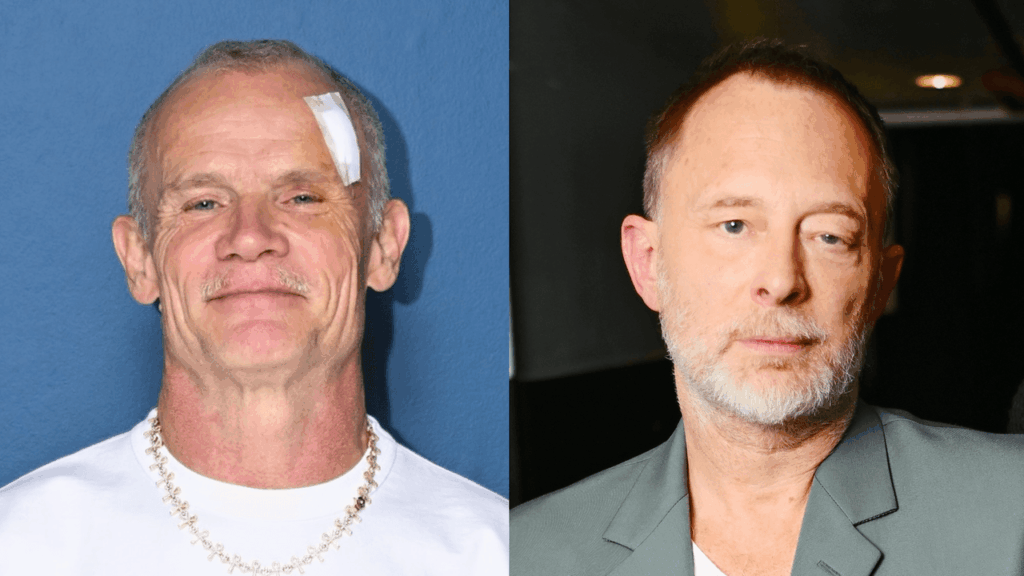 Flea and Thom Yorke Reunite for Marvin Gaye Cover in London